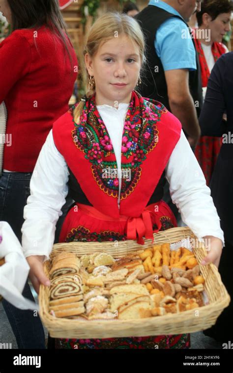 Croatian National Costume Thanksgiving Day Of Ethnic And National