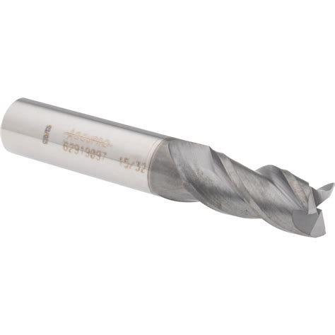 Accupro Square End Mill Dia Loc Flute Solid Carbide