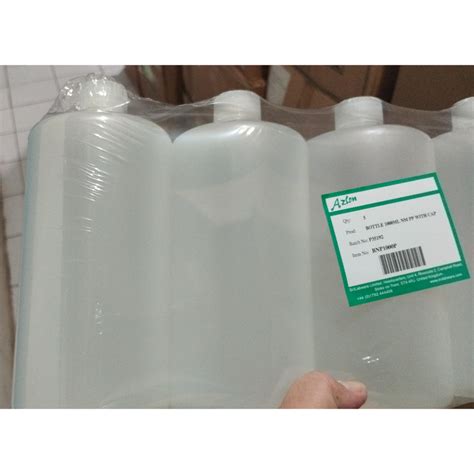 Jual Bottles Round Narrow Neck Ml Pp Polypropylene Azlon