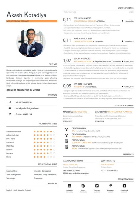 Akash Kotadiya - Architectural Resume 2023. by Akash Kotadiya - Issuu