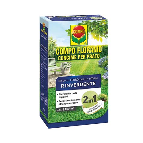 Compo Floranid Rinverdente In Concime Per Prato Kg Show