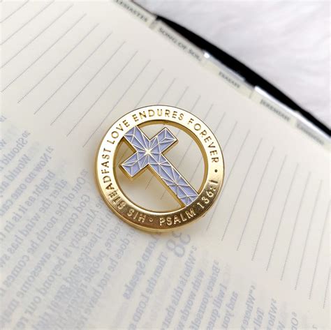 Cross Enamel Pin Christian Enamel Pin Jesus Jewelry Pin Jewelry