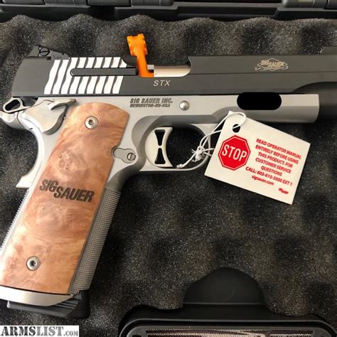 ARMSLIST For Sale Trade NIB Sig Sauer STX 1911 45 Caliber