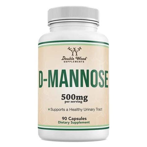 Урологический препарат Double Wood D-Mannose 500 mg 90 Caps (889758 ...
