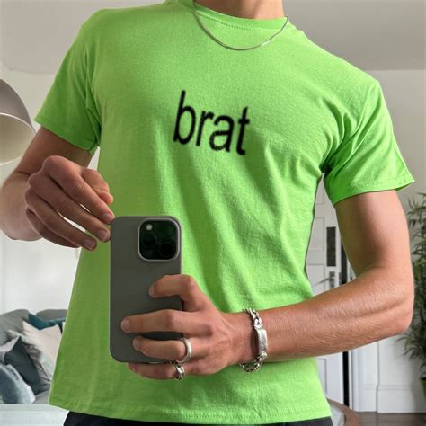 'brat' Baby Tee – When In Doubt.