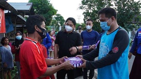 Dapat Bantuan Warga Terdampak Banjir Berterima Kasih Kepada Pemkab HSS