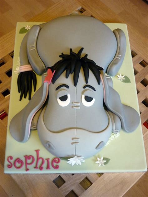 Eeyore Birthday Cake Eeyore Character Cake Made For A Litt… Flickr