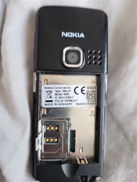 Nokia 6300 7 8MB Silber Ohne Simlock Einzel SIM 6417182671265