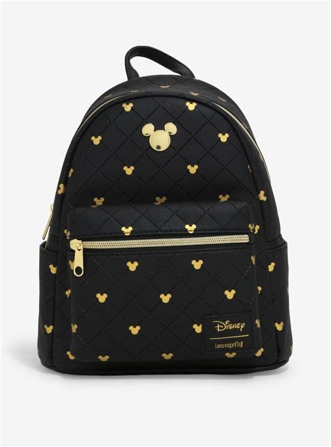 Loungefly Disney Mickey Mouse Quilted Mini Backpack In 2020 Mini Backpack Disney Bag Disney