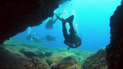 Diving In Athens Greece Tauchen In Athen Griechenland Clear Water