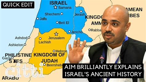 Abhijit Iyer Mitra Explains Ancient History Of Israel Palestine