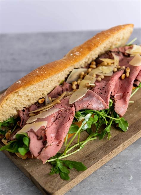 Cold Roast Beef Sandwich Recipe
