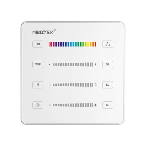 B6 RF RGB RGBW SPI Addressable LED Panel Remote Control