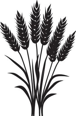 Wheat Silhouette Vector Art, Icons, and Graphics for Free Download