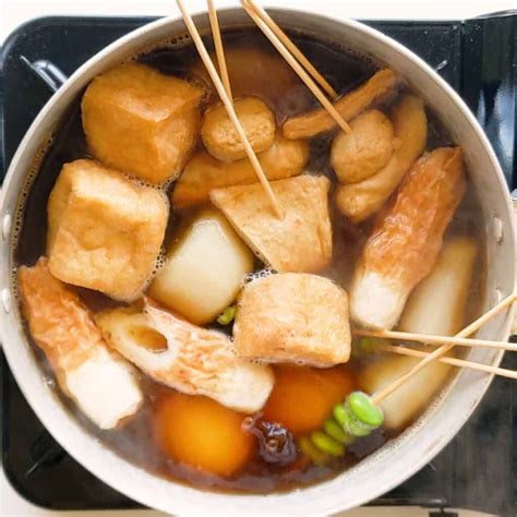 Japanese Oden Simmered Hot Pot Recipe Wandercooks