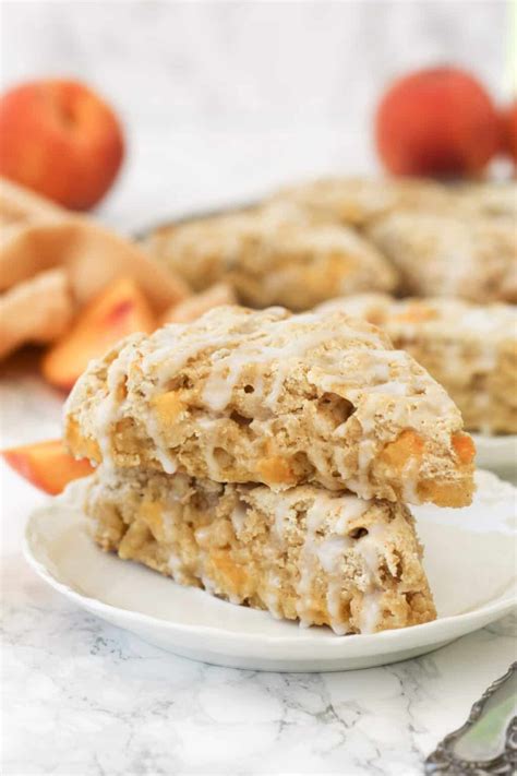 Gluten Free Peach Scones Mile High Mitts