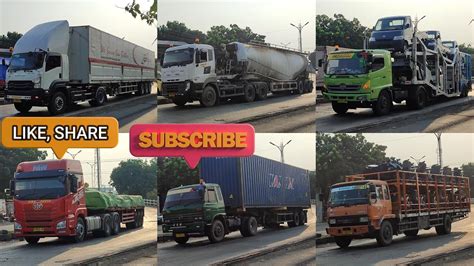 Truk Kontener Trailer Engkol Tronton Isuzu Ud Quester Hino Faw