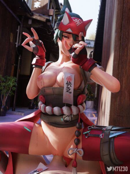 Kiriko BlissfulArt Overwatch Hentai Arena