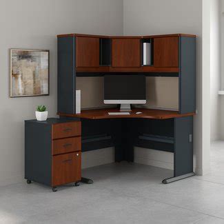 Corner Desk With Hutch - VisualHunt