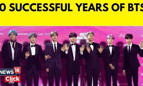 Bts 10th Anniversary K Pop Stars Bts Celebrates 10 Year Anniversary