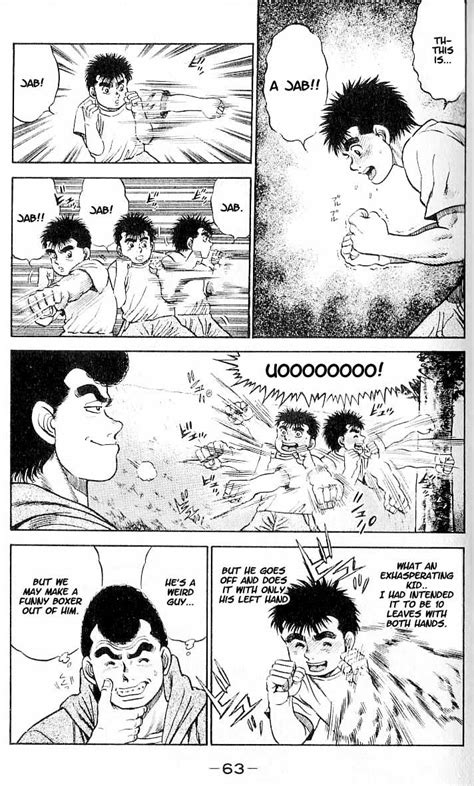 Hajime No Ippo Chapter The First Step Hajime No Ippo Manga Online