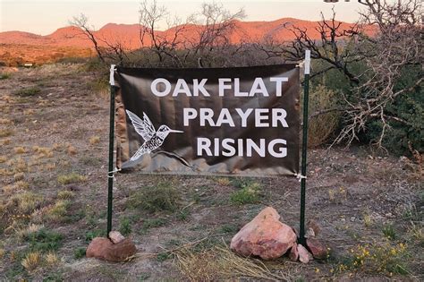 People Of Faith Raise Prayers With Oak Flat Turtle Island Solidarity