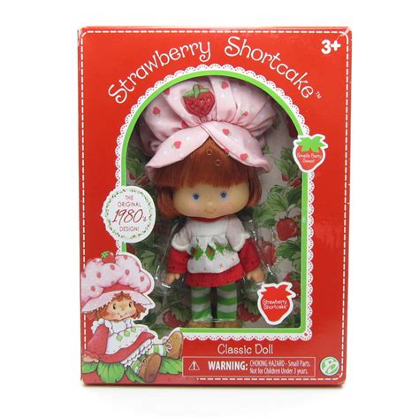 Strawberry Shortcake Reissue 1980s Classic Design Doll MIB | Brown Eyed ...