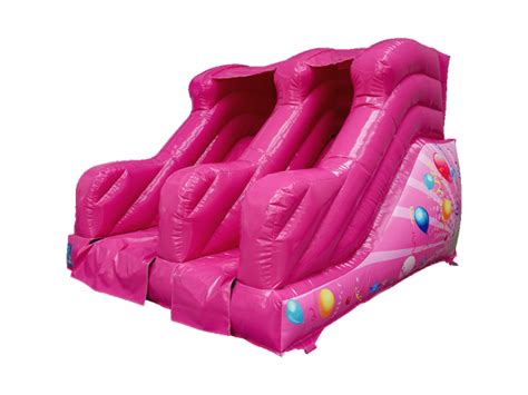 5ft Pink Platform Slide Airquee Inflatables