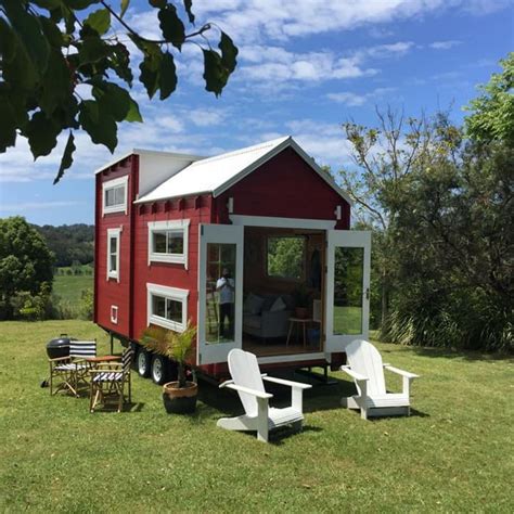 This Little Red Tiny House is an Innovative Dream Home - Tiny Houses