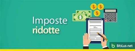 Imposte Di Registro Ipotecaria E Catastale In Misura Ridotta Biblus