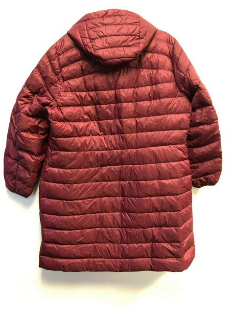 Lands End Womens Plus Size Ultralight Packable Long Down Coat Deep