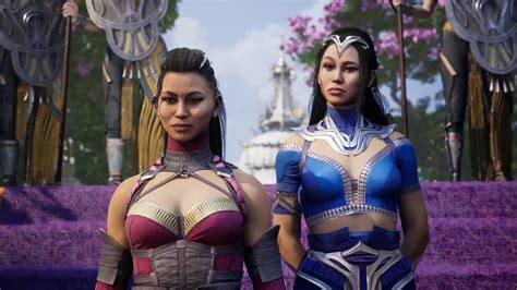 Mileena and Kitana MK1 by TysonaSinger19 on DeviantArt