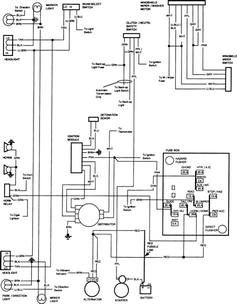 73 87 Chevy Truck Radio Wiring Diagram