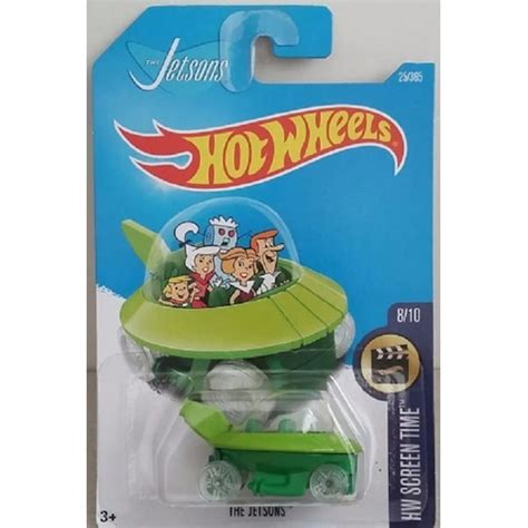 Miniatura Hot Wheels The Jetsons Série Hw Screen Time Shopee Brasil