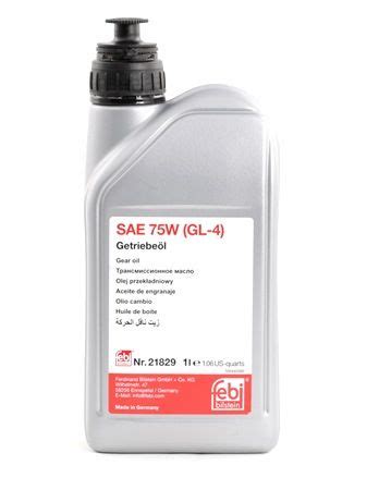 G 052 171 A2 FEBI BILSTEIN, LIQUI MOLY Getriebeöl, Schaltgetriebeöl ...