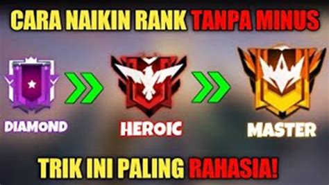 Urutan Rank Ff Free Fire Terendah Ke Tertinggi Terbaru 2023