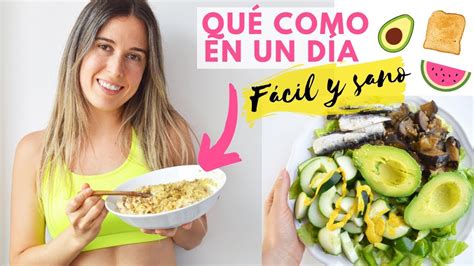 Lo Que Como En Un DÍa De Verano 🍉🍞🍽 Comidas De Pre Y Post Entreno Youtube