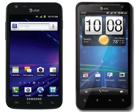 Samsung Galaxy S Ii Skyrocket And Htc Vivid At T S First Lte Phones