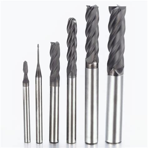 F4 End Mill Diamond Coating For Graphite