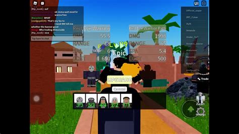 Roblox All Star Tower Defense Getting Red Eye Warrior Path Obito