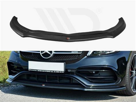 Front Splitter V1 Mercedes A W176 Amg Facelift Maxton Design Uk