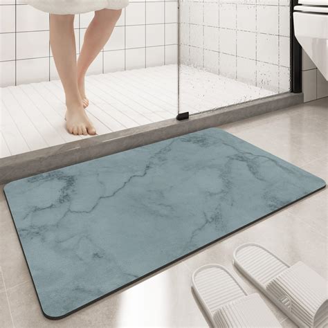 Super Absorbent Bath Mat, 31.5 * 19.7 in Quick-Drying Bathroom Mats, Super Absorbent Living Room ...