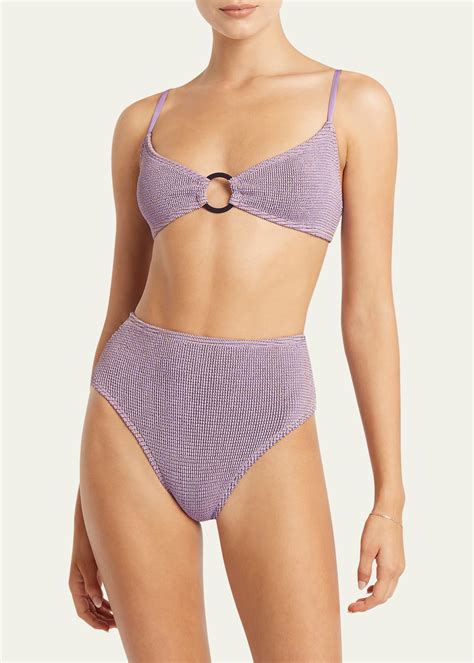 Bond Eye Swim Lissio Ring Bikini Top Bergdorf Goodman