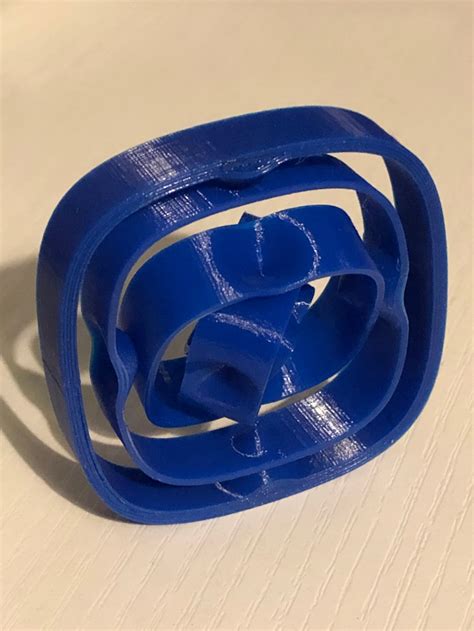 Gyro Fidget Spinner D Printed Etsy