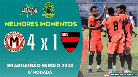 MANAUARA 4 X 1 TREM AP MELHORES MOMENTOS 8ª RODADA DO BRASILEIRÃO