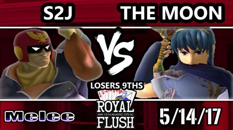 Royal Flush SSBM Tempo S2J Captain Falcon Vs MSF The Moon