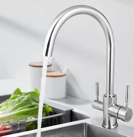 Stainless Steel Kitchen Sink Faucet | Stainless Steel Sink Faucet - ABLinox