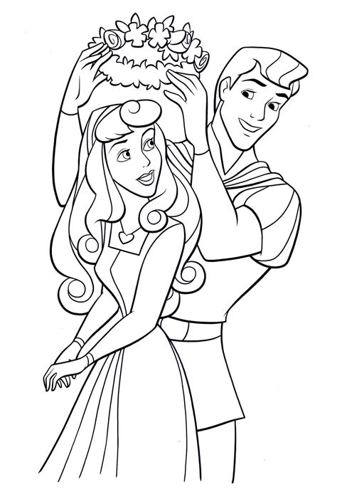 Coloriage Princesse Aurore De La Belle Au Bois Dormant Dessin Disney Images