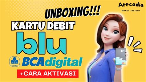 UNBOXING KARTU DEBIT BLU BCA CARA AKTIVASI KARTU DEBIT BLU BCA YouTube