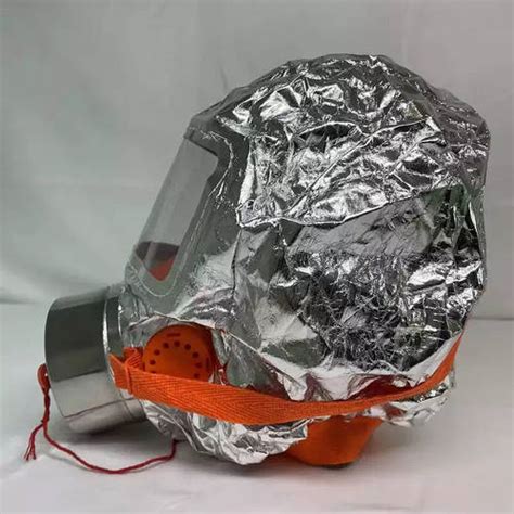 Маска противогаз из алюминиевой фольги, панорамный противогаз Fire mask ...